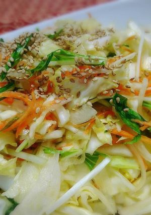 少しずつ余った野菜の救済!何でもナムル♪-レシピのメイン写真