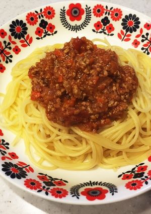 簡単！美味しいミートソース-レシピのメイン写真
