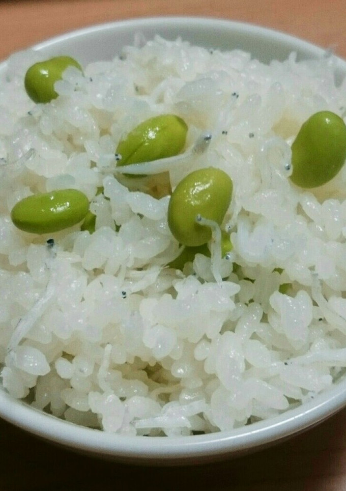 枝豆としらすの混ぜご飯-レシピのメイン写真