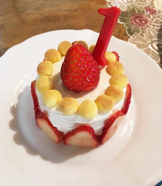 ＊1歳のバースデーケーキ＊-レシピのメイン写真