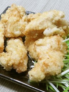 簡単!ササミで塩唐揚げ!-レシピのメイン写真