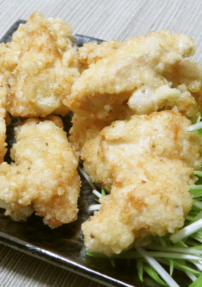 簡単！ササミで塩唐揚げ！-レシピのメイン写真