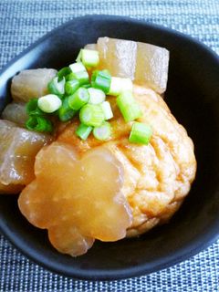 魚河岸揚げと大根の煮物-レシピのメイン写真