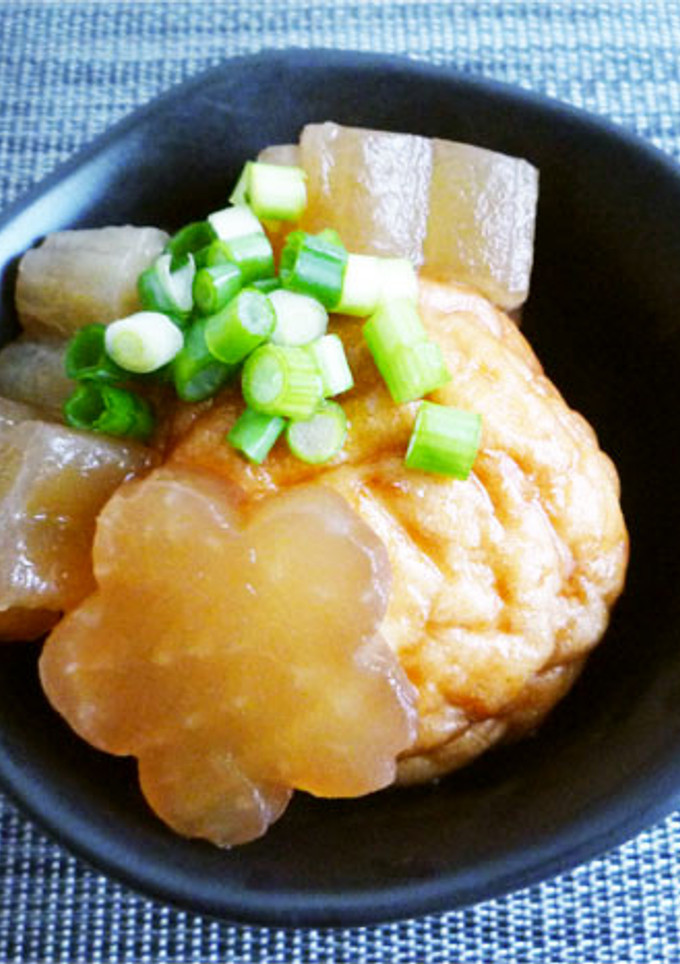 魚河岸揚げと大根の煮物-レシピのメイン写真