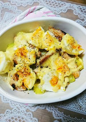 節約簡単一人ご飯♥チキンソテーマヨ焼き♥-レシピのメイン写真