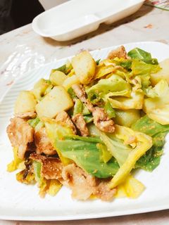 キャベツとじゃがいもの明太マヨ-レシピのメイン写真