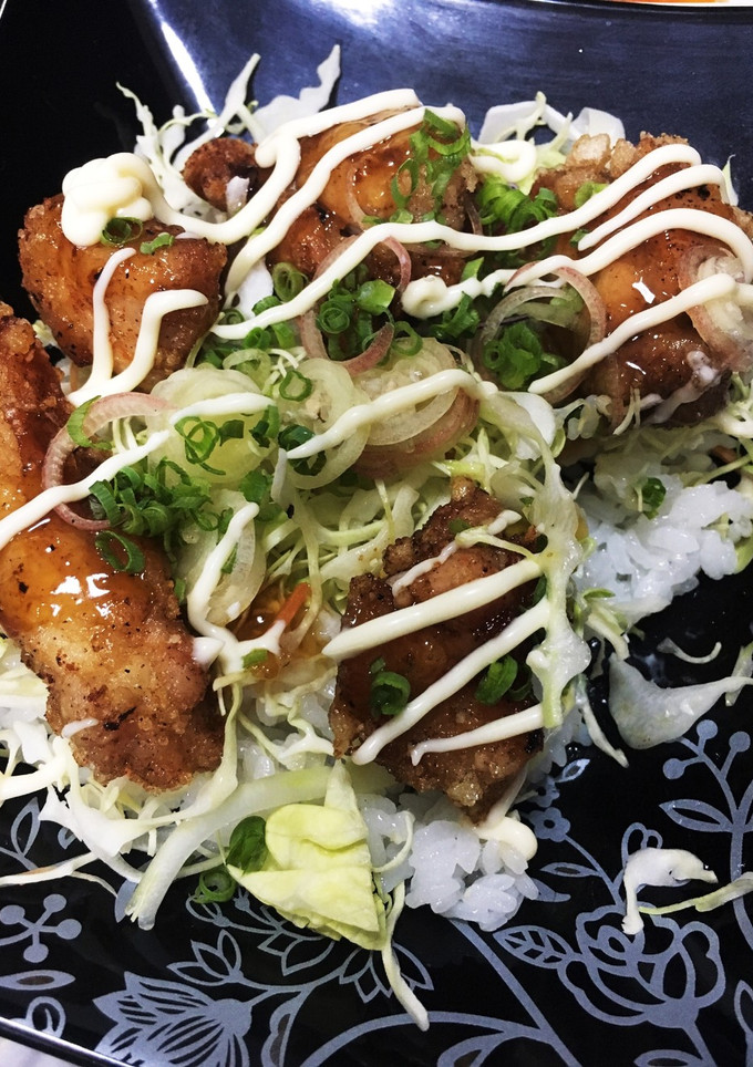 鶏肉の竜田揚げ 黒酢餡掛け-レシピのメイン写真