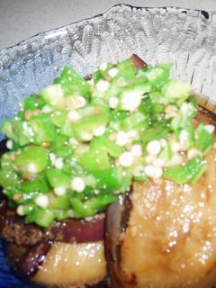 焼きなすのオクラのせ-レシピのメイン写真