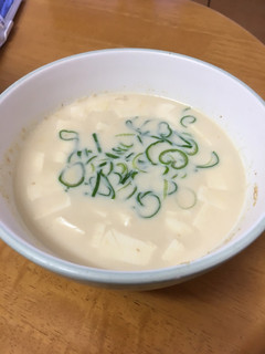 超簡単!超美味!豆乳豆腐のお味噌汁♡-レシピのメイン写真