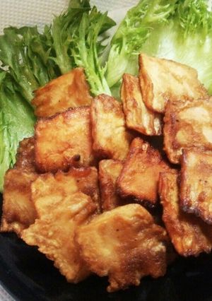 超簡単！ヘルシー♪もっちり角麩の唐揚げ☆-レシピのメイン写真