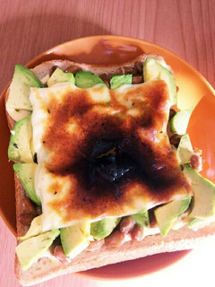 アボカド納豆トースト-レシピのメイン写真