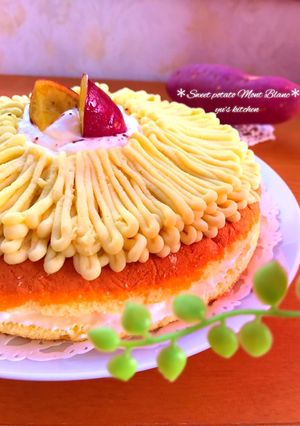 スイートポテトみたい♡おいものモンブラン-レシピのメイン写真