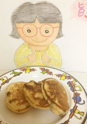 ミントチョコパンケーキ-レシピのメイン写真