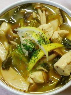 きのこと鶏ささみのレモン煮✾コンソメ醤油-レシピのメイン写真