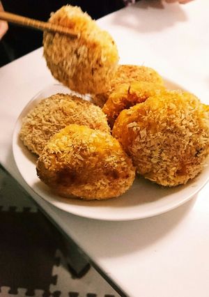 揚げ焼きヘルシーなかぼちゃコロッケ☆-レシピのメイン写真