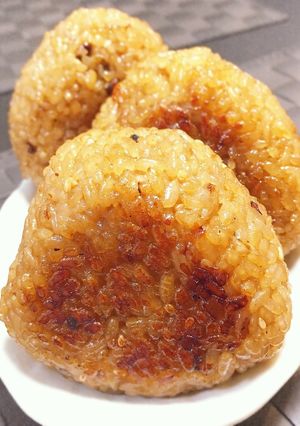BBQや夜食に☆しっかり味焼きおにぎり☆-レシピのメイン写真