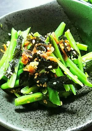 【韓国風味♪いんげんのナムル♪】-レシピのメイン写真