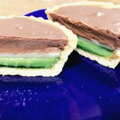 抹茶ムースともちもちお餅のチョコタルト-レシピのメイン写真