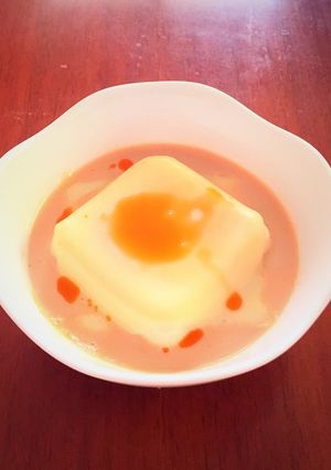 牛乳とチーズの温奴-レシピのメイン写真