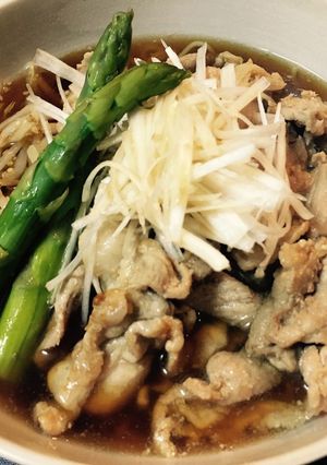 お肉沢山食べたい人へ♫生姜焼きラーメン！-レシピのメイン写真