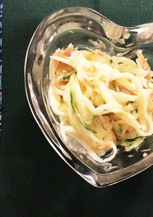 手軽で簡単！大根とツナ缶のサラダ-レシピのメイン写真