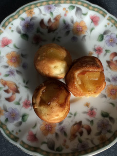 たこ焼き器でリンゴホットケーキ-レシピのメイン写真