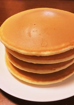 ふかふか☆しっとりホットケーキ-レシピのメイン写真