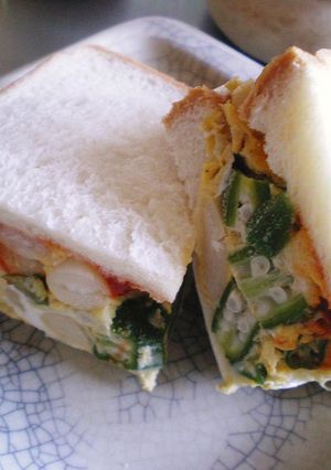 白インゲン豆のエッグなサンド-レシピのメイン写真