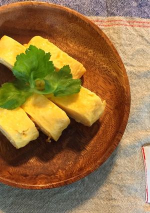白だしのふんわり卵焼き-レシピのメイン写真