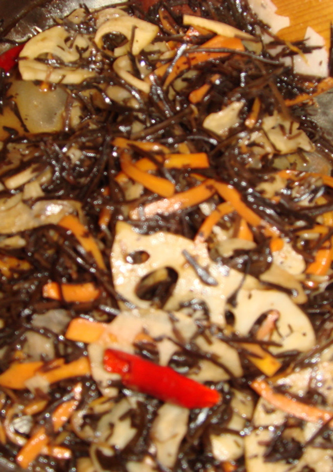 刻みアラメの炒め煮-レシピのメイン写真