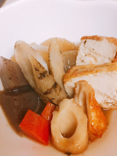 ちくわと根菜の炊き合わせ-レシピのメイン写真