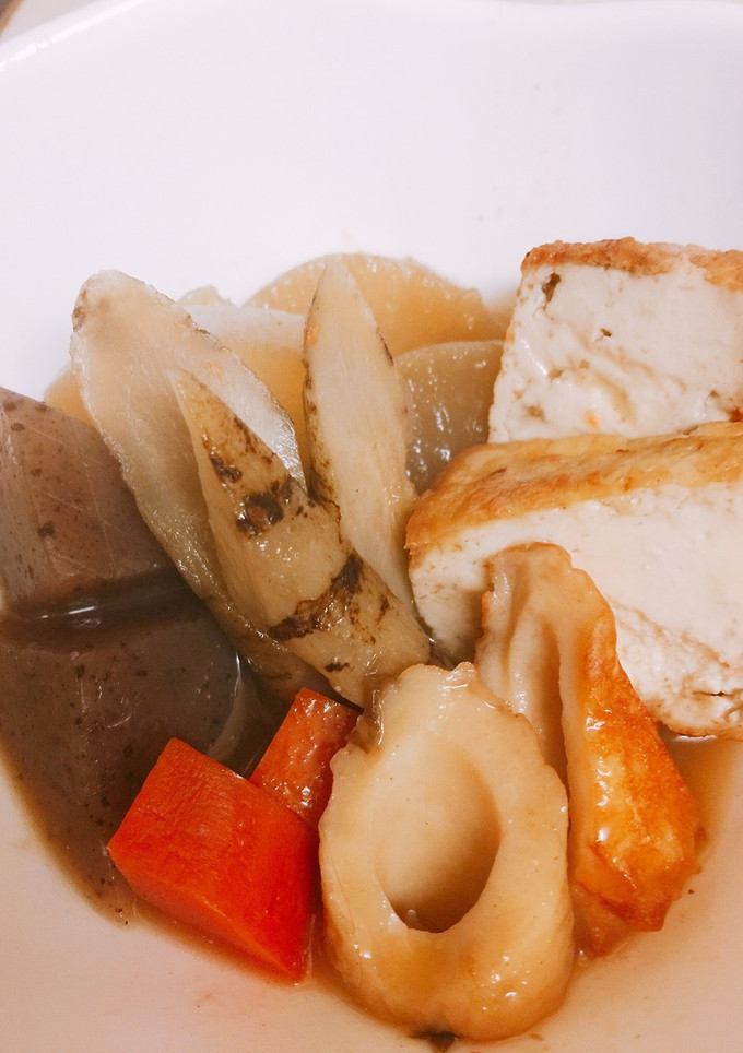 ちくわと根菜の炊き合わせ-レシピのメイン写真