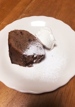 ココアバターケーキ-レシピのメイン写真