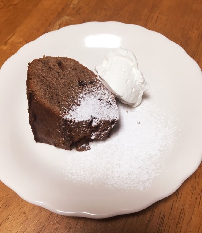 ココアバターケーキ-レシピのメイン写真