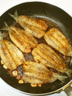 魚・イワシのバター醤油焼き♪簡単にんにく-レシピのメイン写真