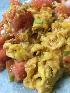 男料理☆簡単中華☆卵とトマト炒め-レシピのメイン写真