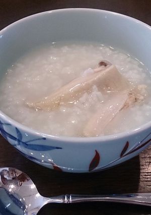 30分で完成！～朝ごはんに鶏がゆ＠圧力鍋-レシピのメイン写真