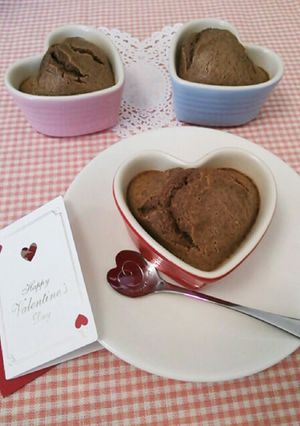 バレンタインに♡簡単フォンダンショコラ-レシピのメイン写真