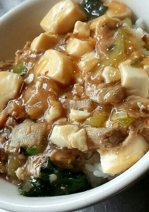 即席ズボラ麻婆丼-レシピのメイン写真