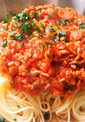 野菜食べてね！ミートソース-レシピのメイン写真