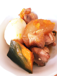 かぼちゃ大根卵の煮物-レシピのメイン写真