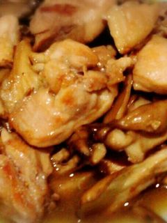 鶏ももと舞茸のバター醤油炒め(•ө•)-レシピのメイン写真
