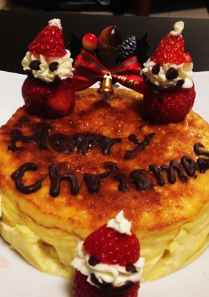 クリスマス☆苺でサンタ デコレーション-レシピのメイン写真