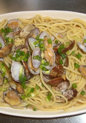 あさりのスープパスタ。バター醤油で！-レシピのメイン写真