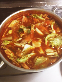 トマトカレー鍋-レシピのメイン写真