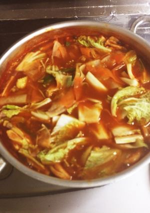 トマトカレー鍋-レシピのメイン写真