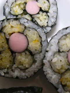 お花の巻き寿司(キャラ弁)-レシピのメイン写真