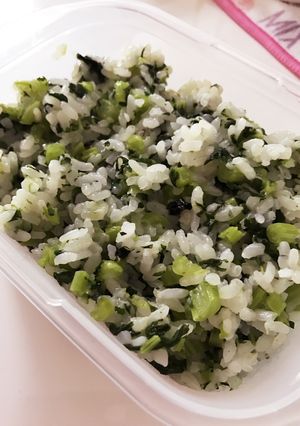 パパッと作れる大根の葉菜飯-レシピのメイン写真