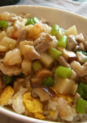 具沢山♪我が家のあんかけチャーハン-レシピのメイン写真