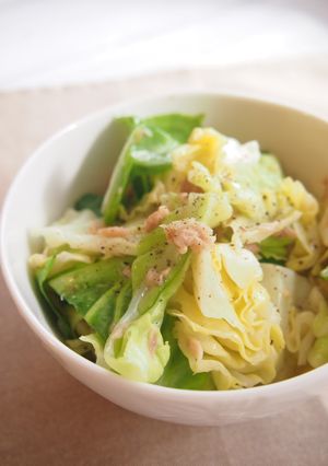 レンジで簡単副菜!恵味だしで無限キャベツ-レシピのメイン写真